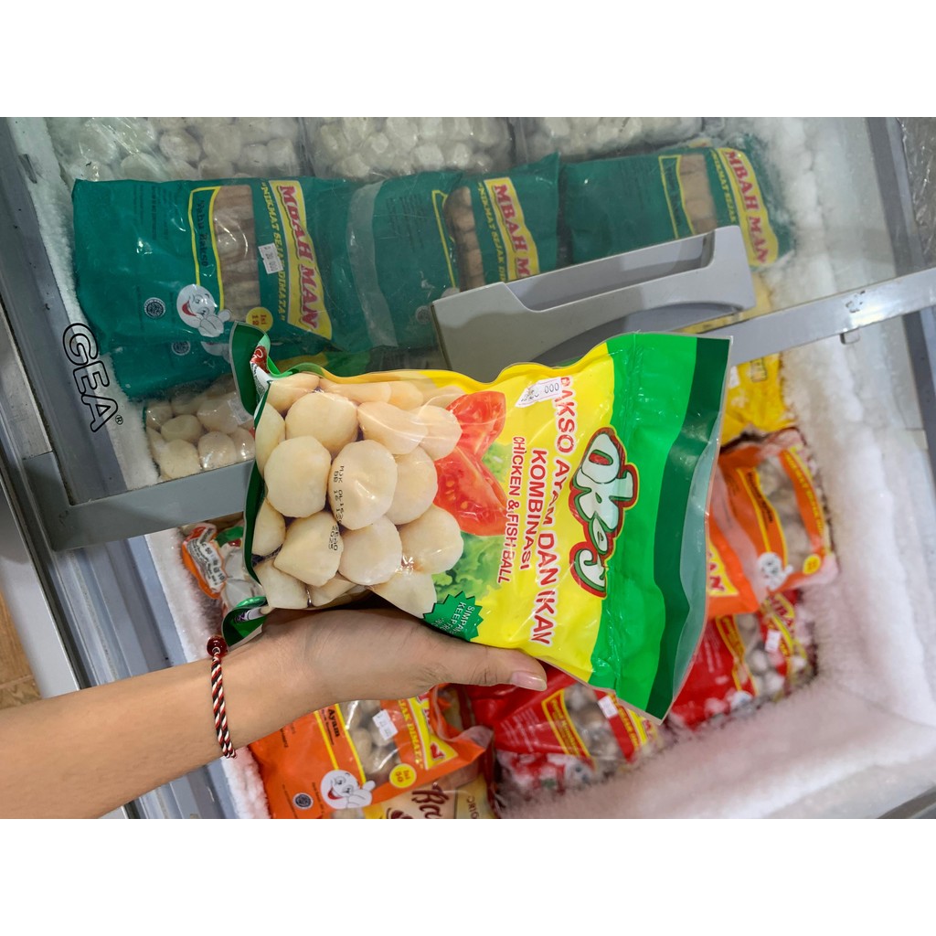 

OKEY BAKSO AYAM DAN IKAN KOMBINASI 500G
