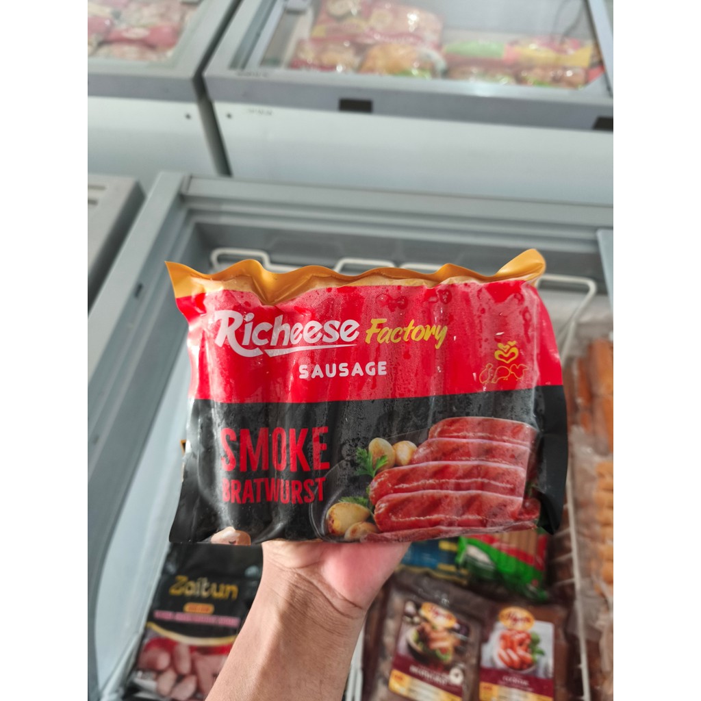 

RICHEESE FACTORY SMOKE BRATWURST 360G