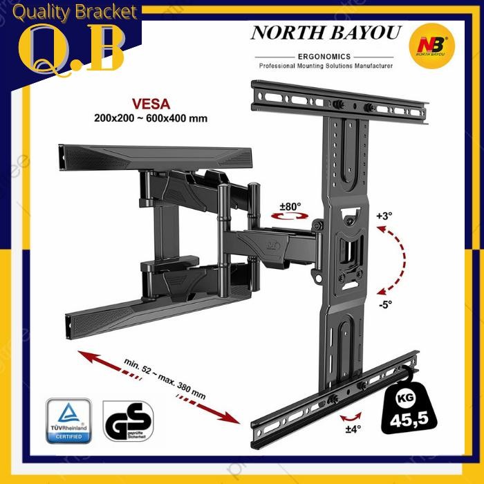 Terbagus North Bayou Nb P6 45 49 50 55 60 65 70 75 Inch Bracket Tv Swivel 45-75