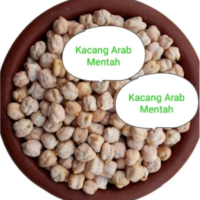 

Natural Raw Chickpea.White Chole Kacang Arab Mentah.Garbanzo 1 Kg