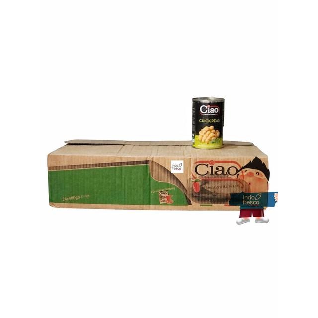 

Ciao Kacang Arab- Chick Peas 400G 1 Dus Grab Gosend