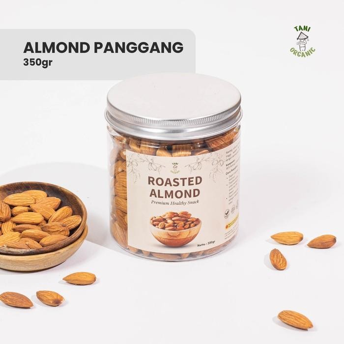 

Tani Organic Roasted Almond 350 Gram Toples - Kacang Almond Panggang Tani Organic 350Gram Toples