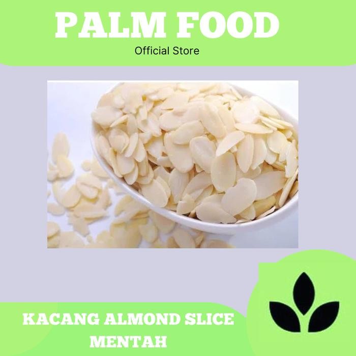 

Kacang Almond Slice Mentah / Slice Almond Blue Diamond 1 Kg