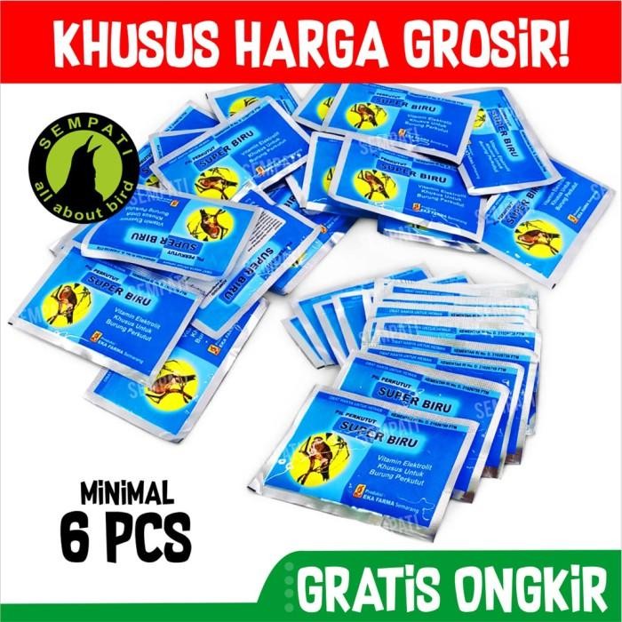 GROSIR PIL PERKUTUT SUPER BIRU EKA FARMA JAMU BURUNG PERKUTUT PUTER SPRBIRU