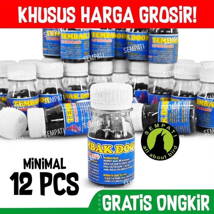 GROSIR Tembak Door Pil Merpati Jamu Giring Keket Doping Burung Merpati