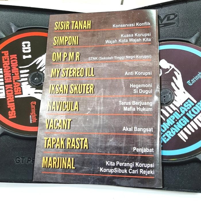 KOMPILASI PERANGI KORUPSI CD(Marjinal, Navicula, Om PmR, Iksan Skuter)