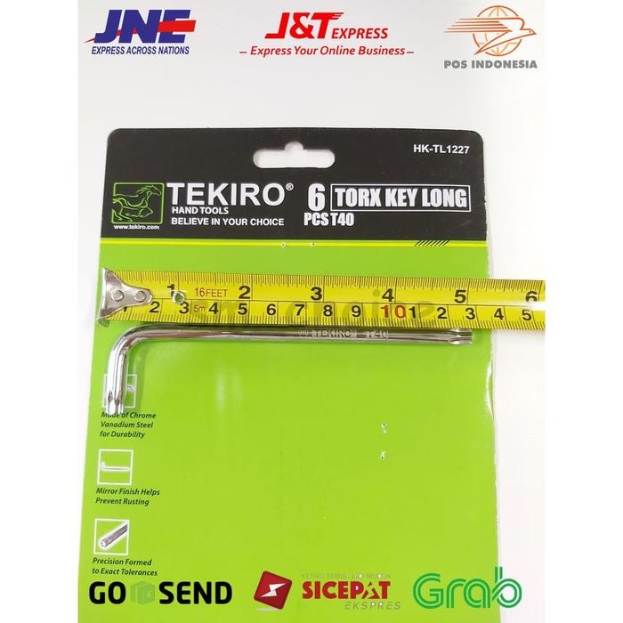 (Allthebest) KUNCI L BINTANG TEKIRO T40 - KUNCI L BINTANG T40 TEKIRO 1PCS