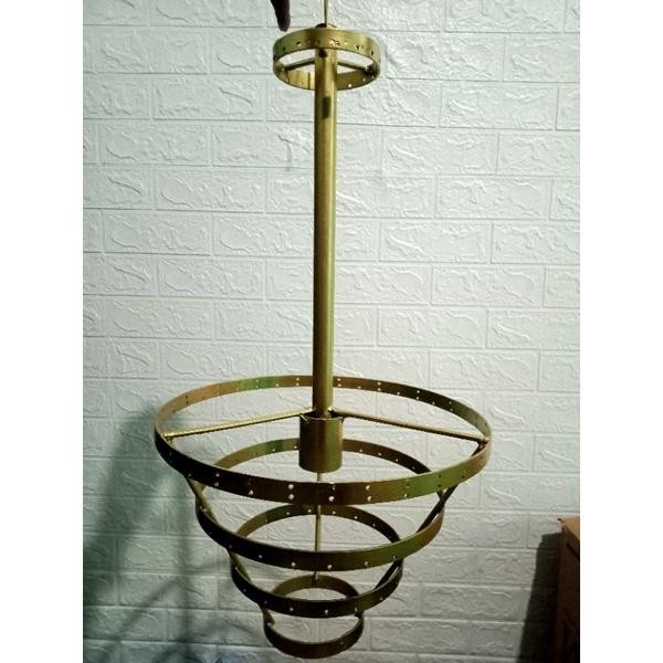 (Allthebest) Rangka lampu mute 60x30cm berkualitas