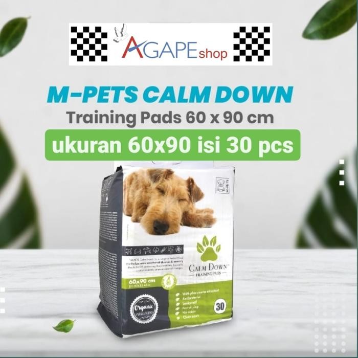 Grosir M-Pets Calm Down Training Pads 60X90 Cm Isi 30/Underpad Anjing