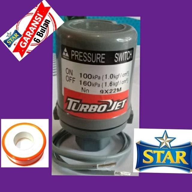 Otomatis ORIGINAL"SANYO" pompa air 125 watt hitachi shimizu ps 130 135