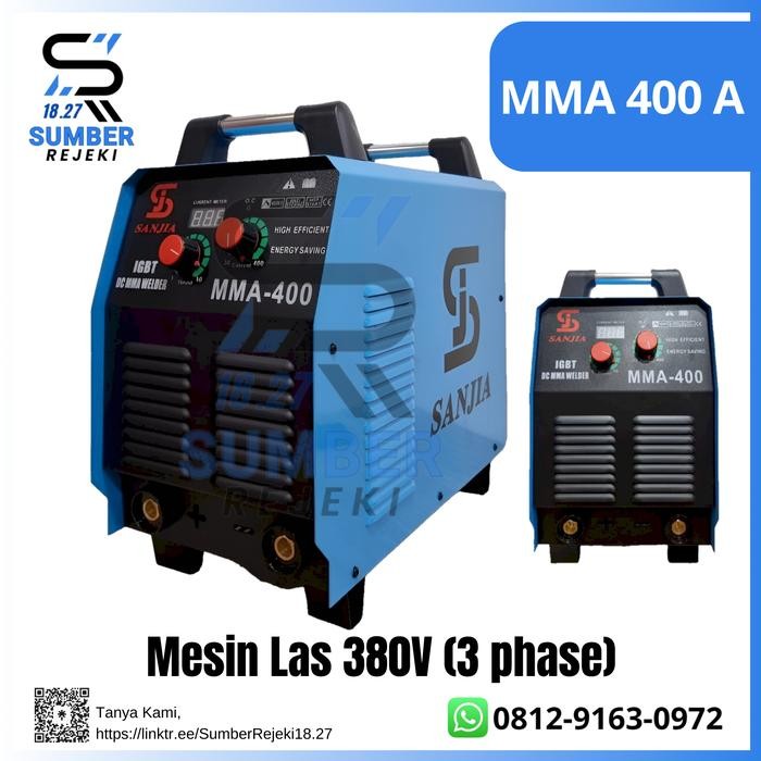 Best Seller Mesin Las Mma 400 A Sanjia / Travo Las Listrik Tiga Jaya