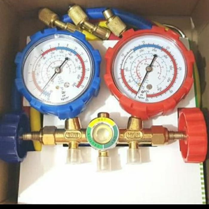 double manifold R22 R32 R410 R134 / Double manifold