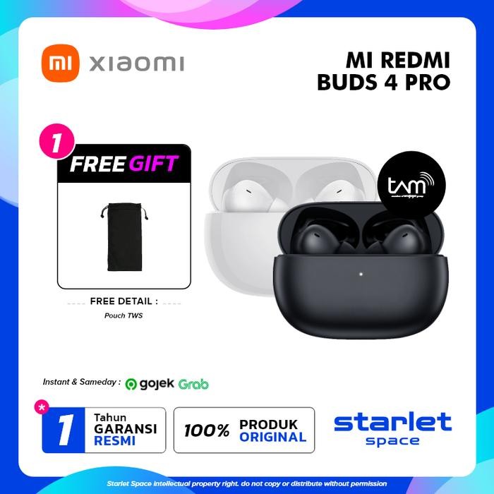 Xiaomi Redmi Buds 4 Pro / Redmi Buds 4 Pro - Garansi Resmi