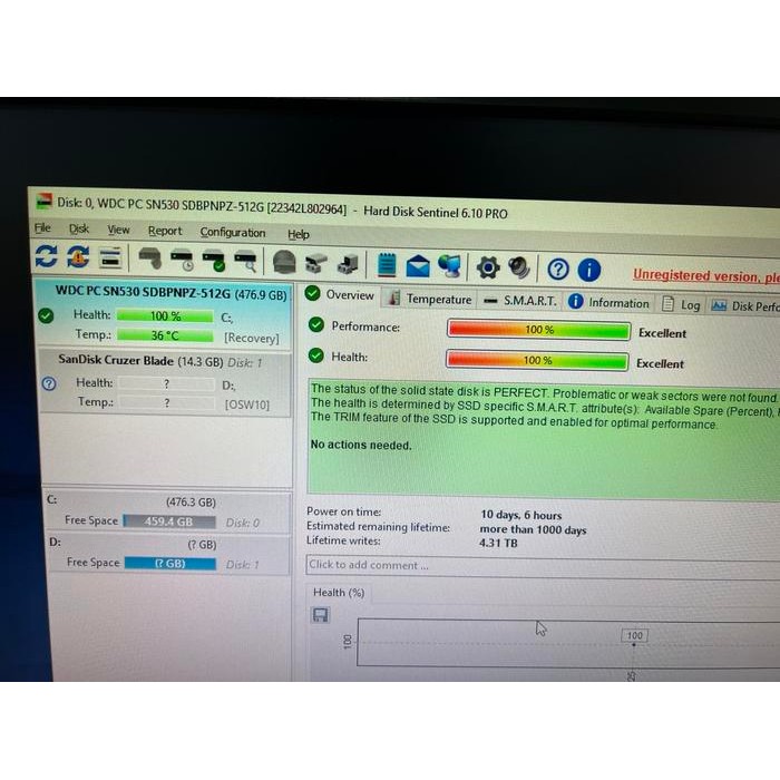 SSD NVMe 512GB M2 M.2 NVMe Komputer Laptop