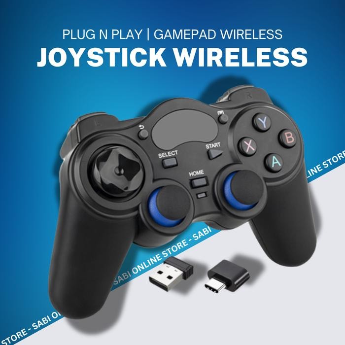 GAMEPAD STICK WIRELESS JOYSTICK PC STIK LAPTOP KOMPUTER