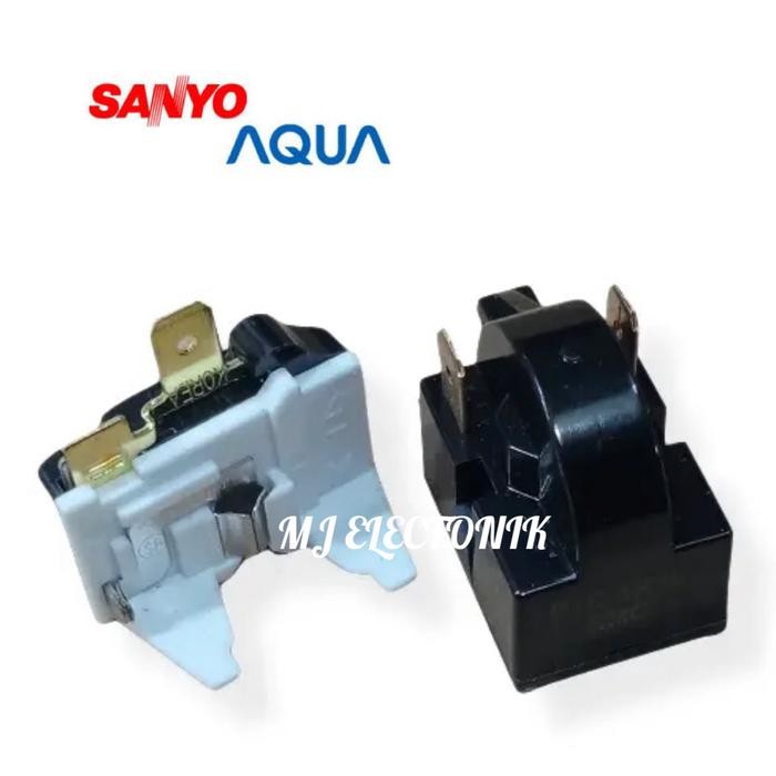 Relay ptc Overload kulkas sanyo Aqua 2 pintu relay kulkas AQua 2 pintu