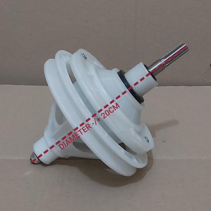 GEARBOX MESIN CUCI KOTAK AS TANGGUNG / GEARBOX KOTAK AS SEDANG