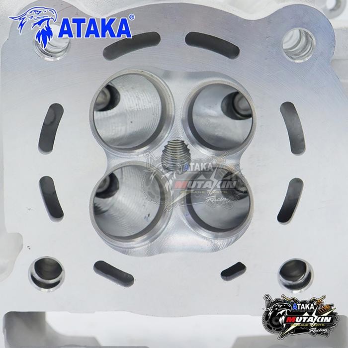 Cylinder Head +Klep Super Head Cnc Nmax New Aerox 155 R15 Vixion Vva Wr155 23 26 22 25 Porting Cnc