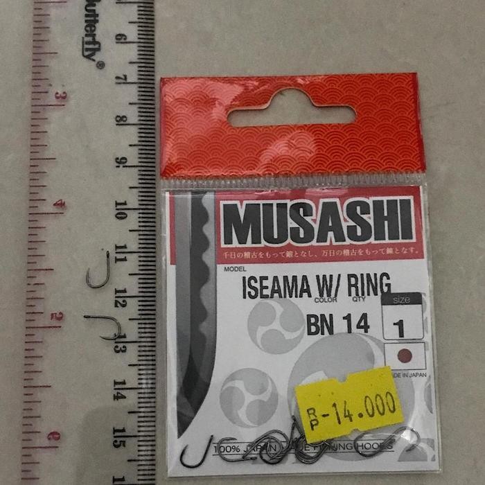 (Expert) Kail Pancing Kecil Iseama With Ring Musashi Made In Japan