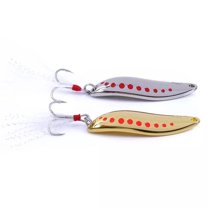 (Expert) Spoon Lure Umpan Pancing 15g/20g/25g Gold & Silver