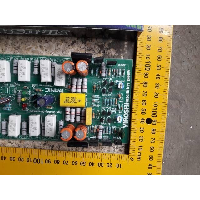 (Allthebest) Kit audio yiroshi kit power amplifier ampli rakitan yiroshi