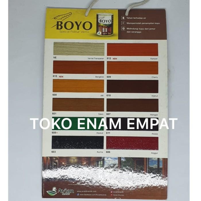 Expert Cat politur / cat vernis kayu BOYO 1 kg