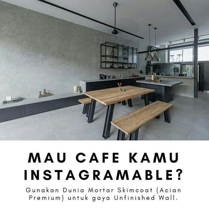 (Expert) DUNIA MORTAR Skimcoat Semen Acian Expose Dinding Beton DM209
