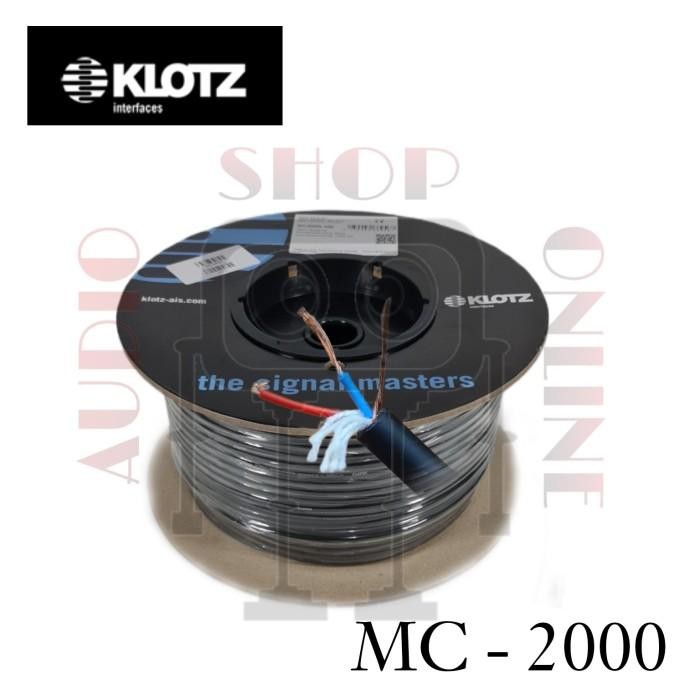 [Expret] Kabel Audio Klotz MC 2000/ MC2000 kabel microphone