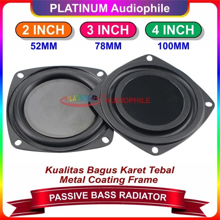 [Expret] Passive Bass Radiator 2 inch 3 inch 4 inch Membran Woofer Subwoofer