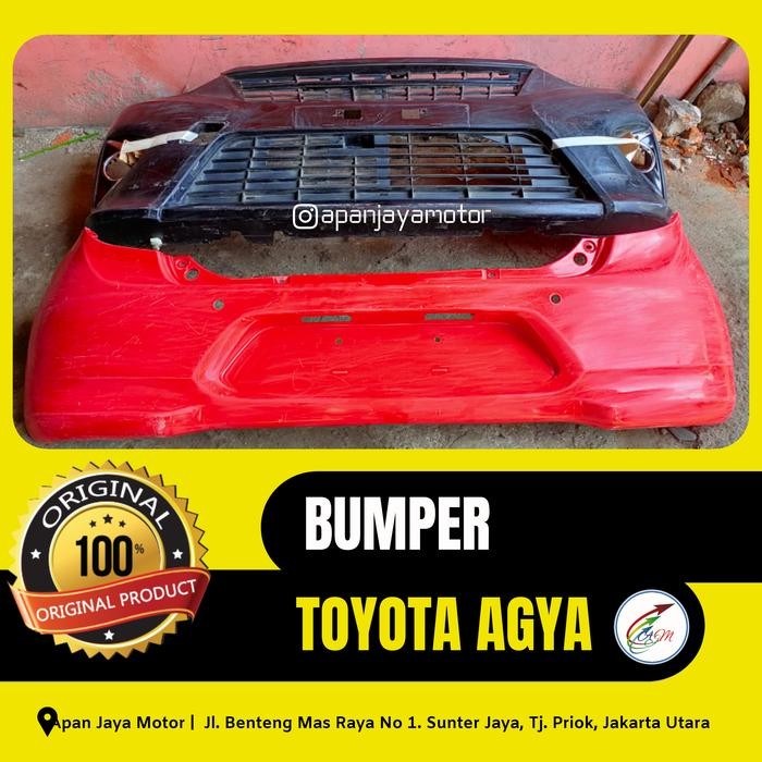 Bumper Depan Dan Belakang Toyota Agya Second Original Bekas