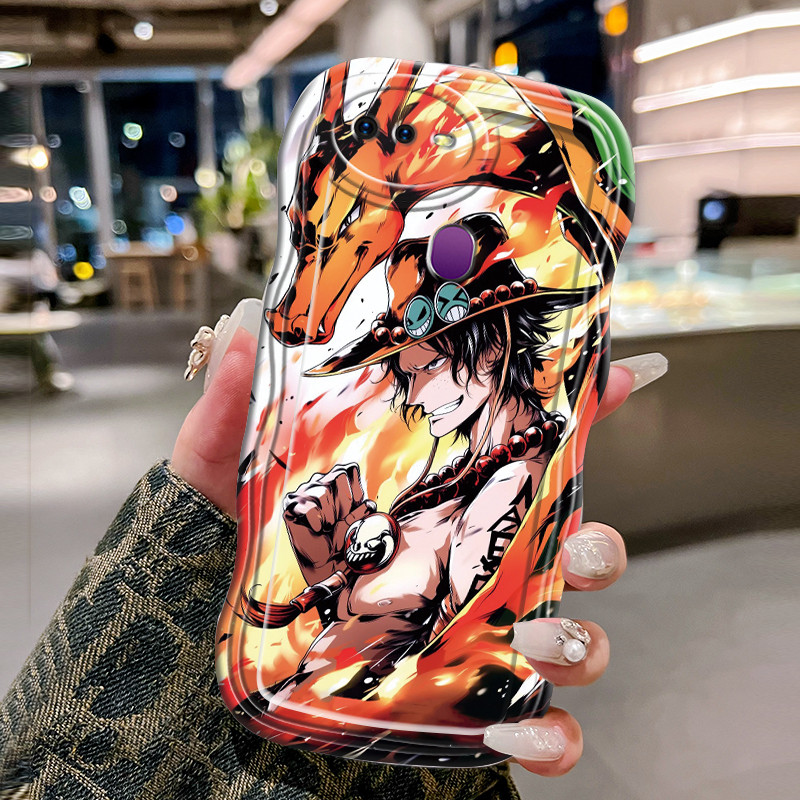 Casing Hp Untuk OPPO F9 F9 Pro F7 A7x Case Casing Kesing pelindung silikon Softcase gelombang baru H