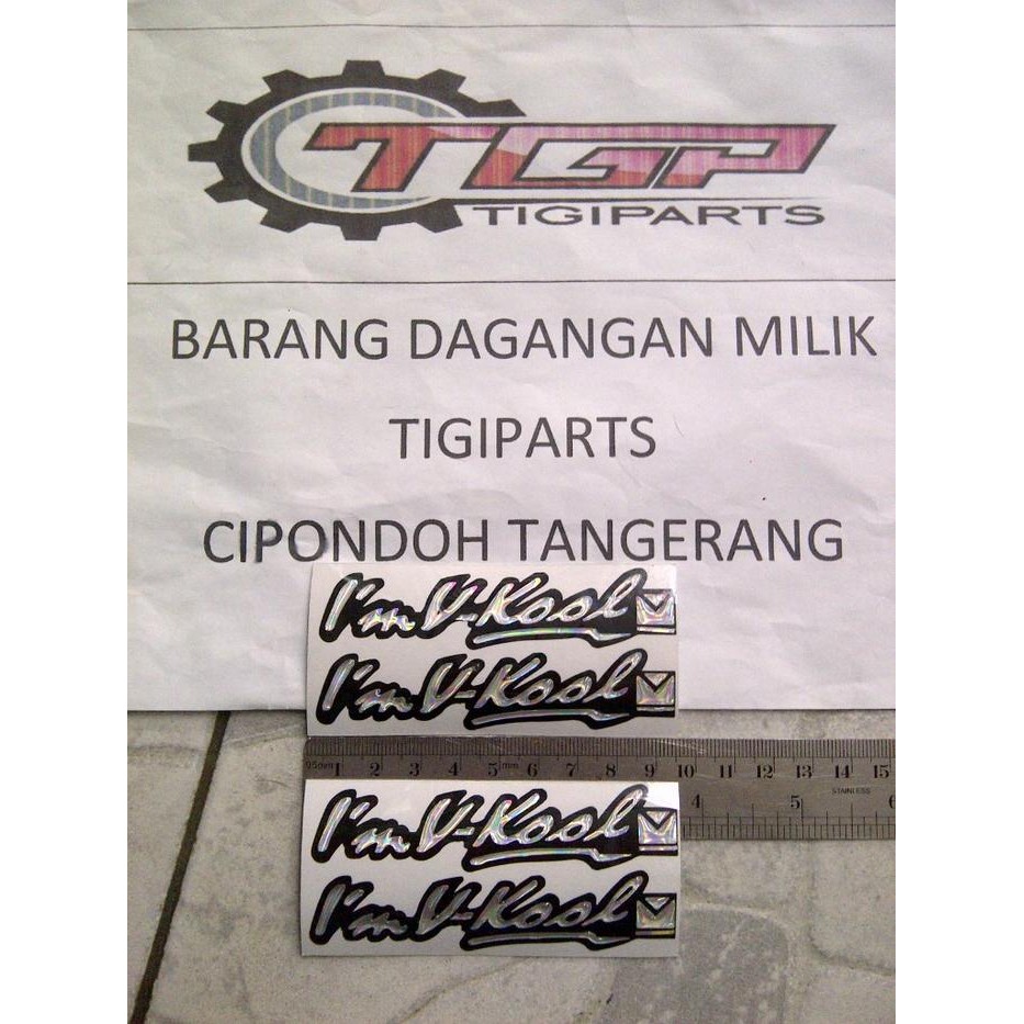 Stiker Kaca Mobil Im Vkool I'm Vkool Mobil Mewah
