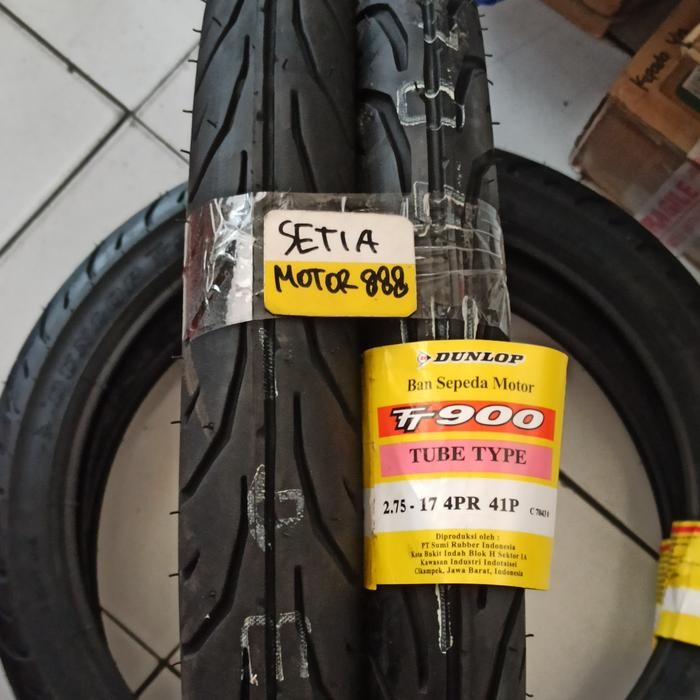 New Ban luar Dunlop 225 250 275 - 17 TT900 Ban Luar Motor Ring 17