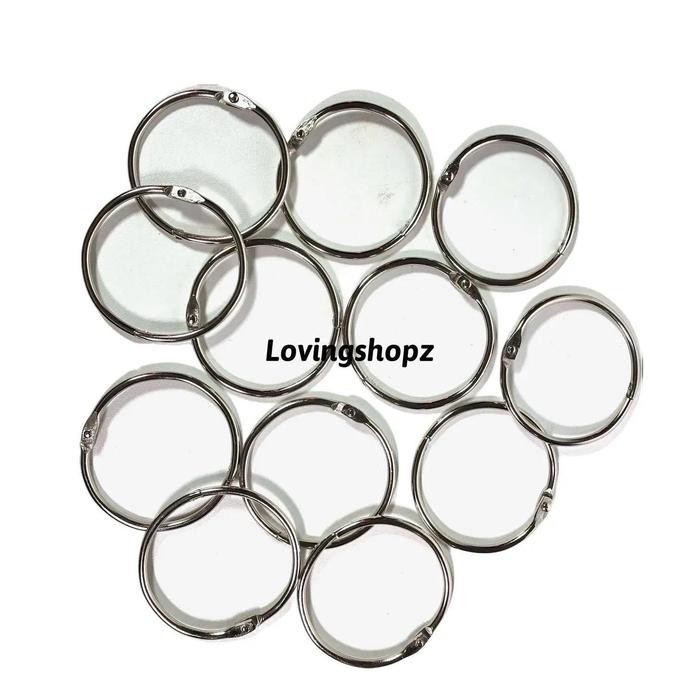 

Ring Buka Tutup/ ring binder / ring buku sampel 5 cm Stationery Besi Kantor