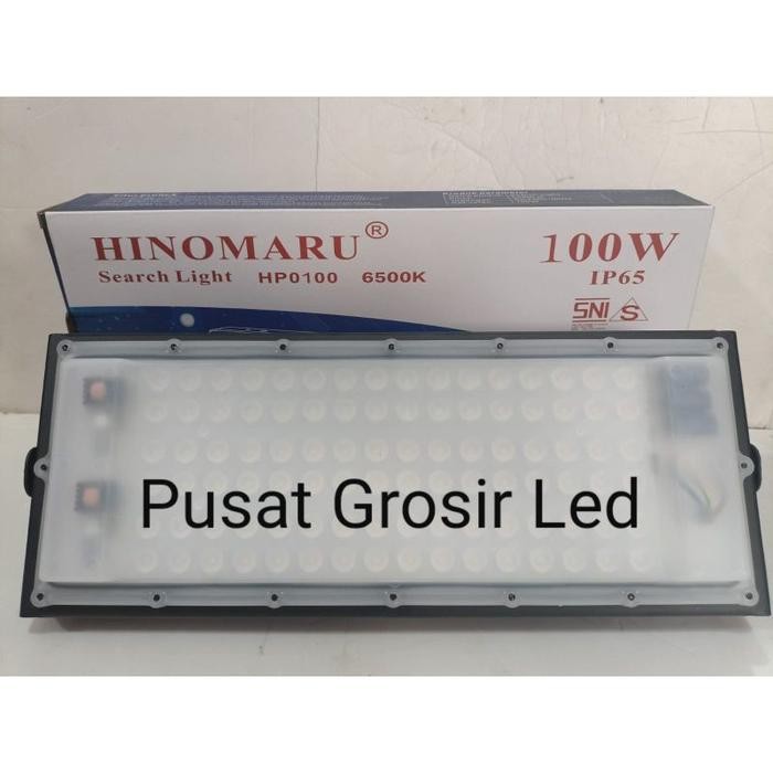 (Expert) Hinomaru Lampu Sorot Led 100 Watt / Flood Light Hinomaru 100