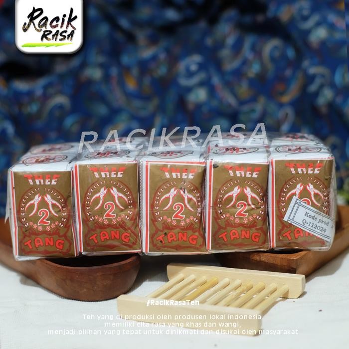 

RACIK RASA TEH THEE 2 TANG HIJAU 40 GRAM WANGI MELATI BUBUK SLOP