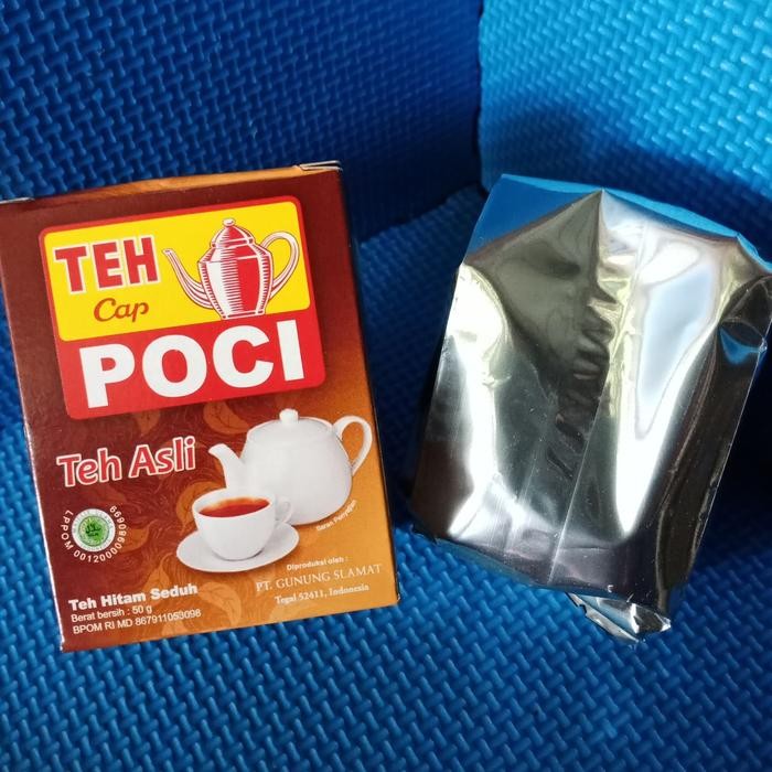 

Teh Poci Hitam Asli Seduh /Bubuk Teh Poci/Teh Tubruk 50 gr