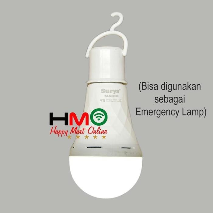 [Expert] Lampu LED Emergency Surya Magic 9 Watt LED Bulb Surya Magic