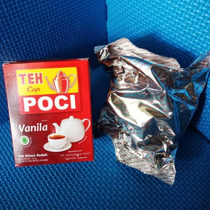 

Teh Poci Hitam Seduh Vanila/Bubuk Teh Poci Vanila/Teh Tubruk 50 gr