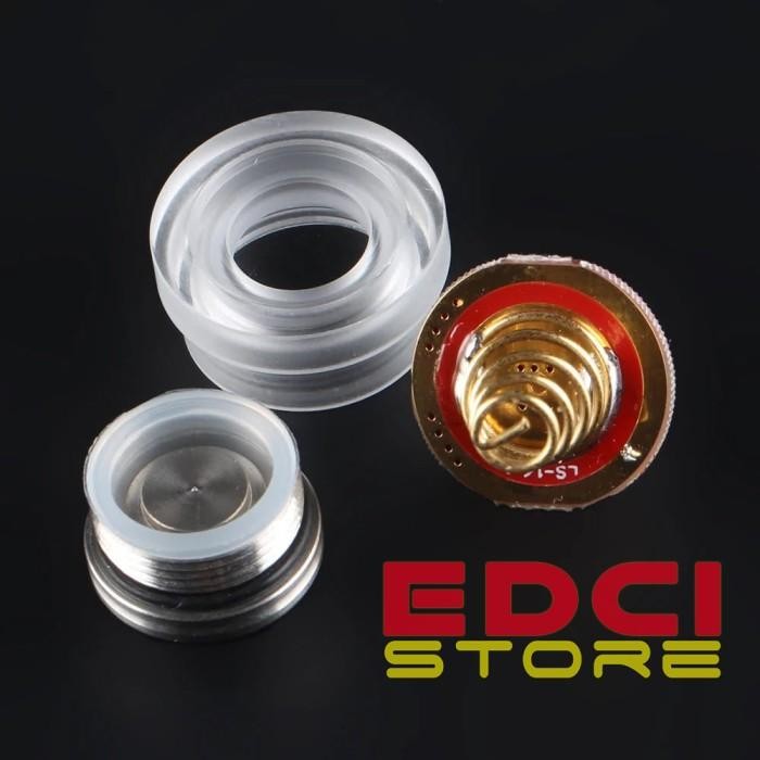 [Expert] Set Metal Switch 16mm Nyala with LED untuk Convoy S2+ dan C8+