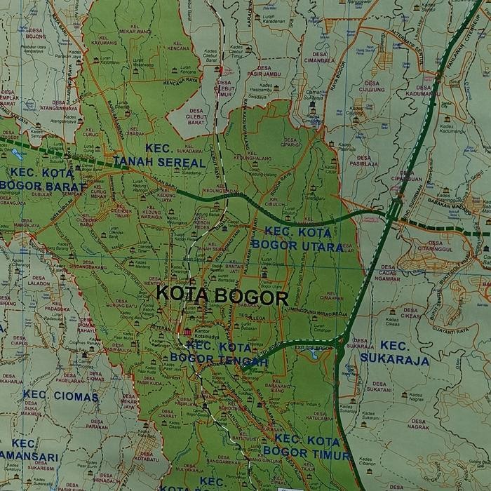 

Ready- Peta Jabodetabek Lembaran