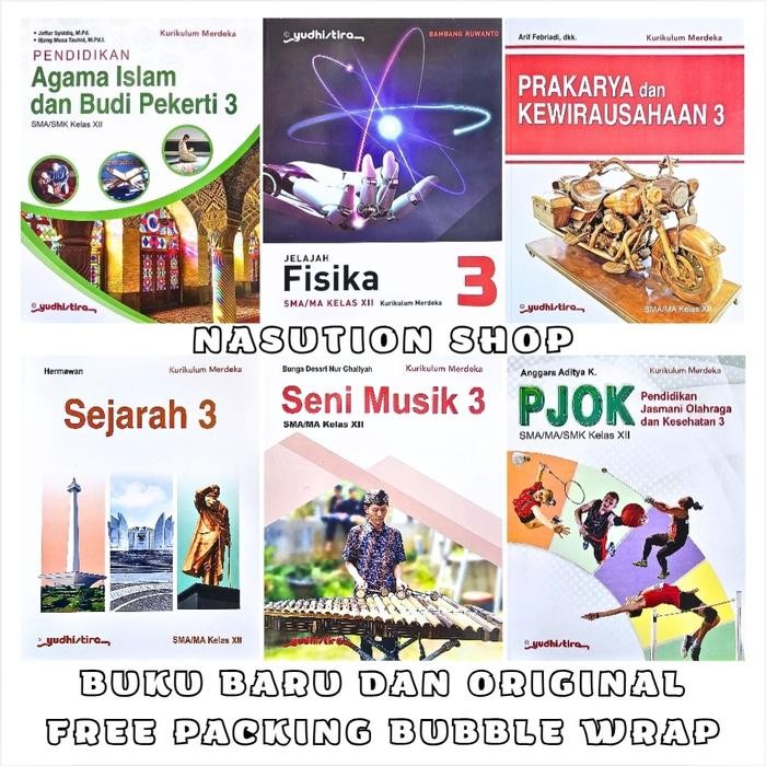 

Ready- Buku Kelas 3 / Xii 12 Sma Penerbit Yudhistira Kurikulum Merdeka Ori