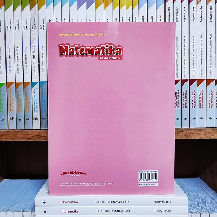 

Ready- Buku Matematika Kelas 5 Sd Kurikulum Merdeka Yudhistira