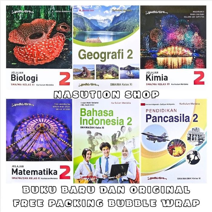 

Ready- Buku Kelas 2 / Xi 11 Sma Penerbit Yudhistira Kurikulum Merdeka Ori