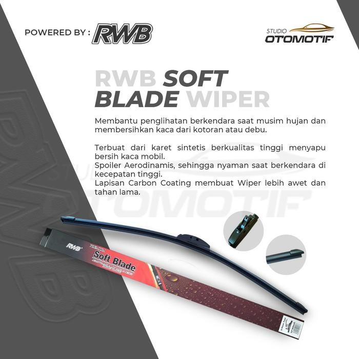 RWB S52 WIPER VOLVO S80 S 80 SOFT FRAMELESS WINDSHIELD CAR VOLVO S80