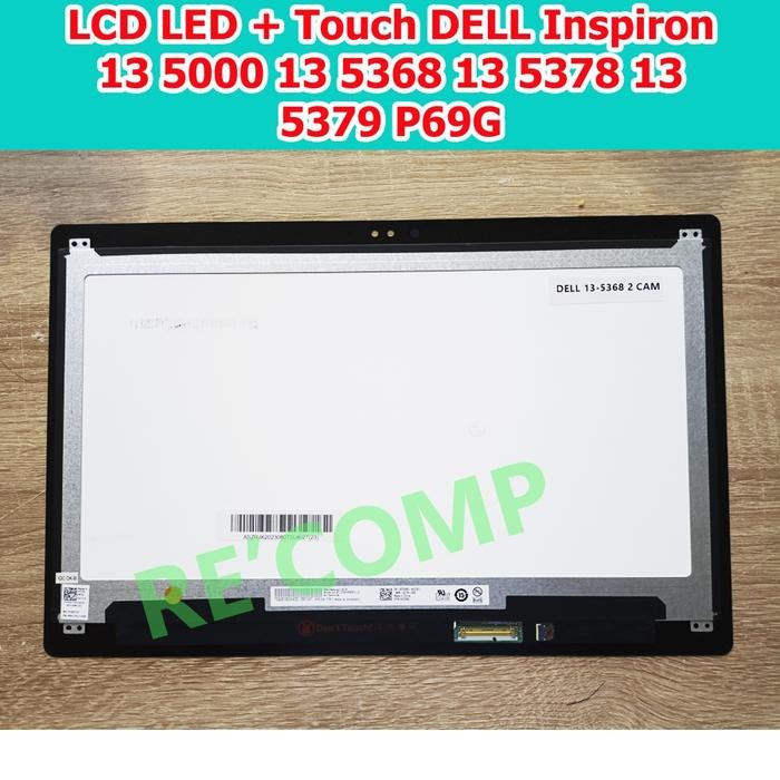 Laris Lcd Led + Touch Dell Inspiron 13 5000 13 5368 13 5378 13 5379 P69G Fhd