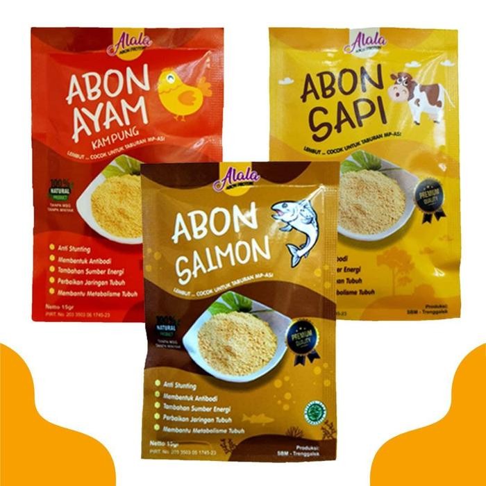 

New Alala Abon Anak Anti GTM Abon Sapi Asli - Abon Mpasi Untuk Bayi - Abon Bayi Gratis Ongkir Food