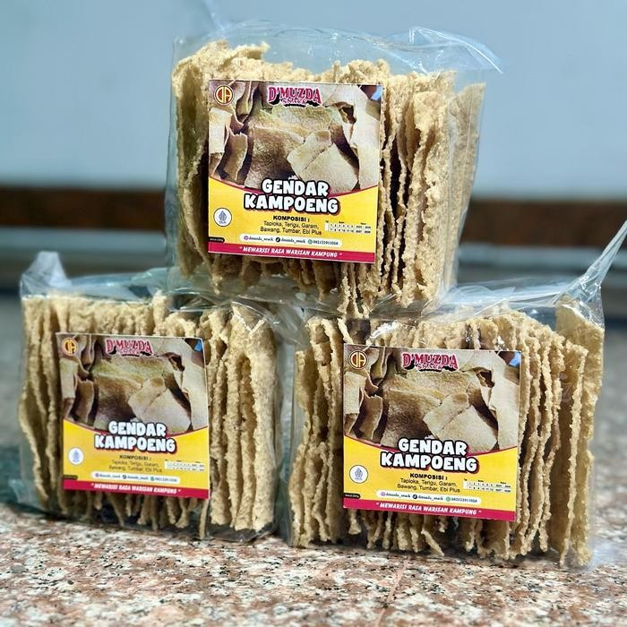 

New Kerupuk Gendar Mentah Kampoeng Asli Madiun DAPAT 3 KANTONG (GRADE A) Krupuk