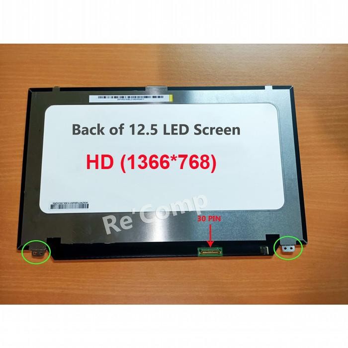Bagus Led Lcd Dell Latitude 12 7280 Series 12.5 Inch Hd