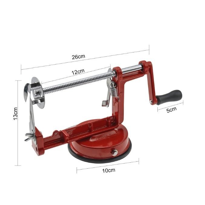 Spiral tato Slicer / Alat Pemotong Pengiris Kentang Spiral / Pisau Putar Ulir Keripik Kentang